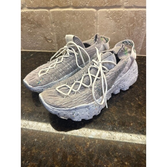 Nike Space Hippie 04 Photon Dust Mean Green Size 8 Women’s EUC - Picture 7 of 10